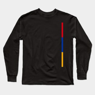 Armenia Flag - Style Stripe Long Sleeve T-Shirt